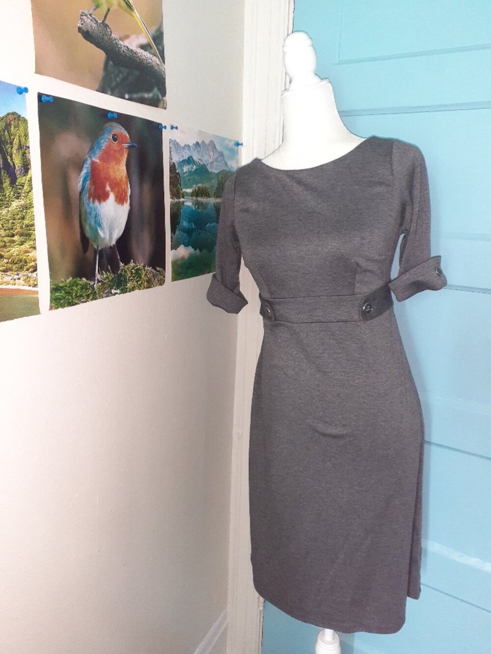 MERONA- Grey Dress- SZ: XS